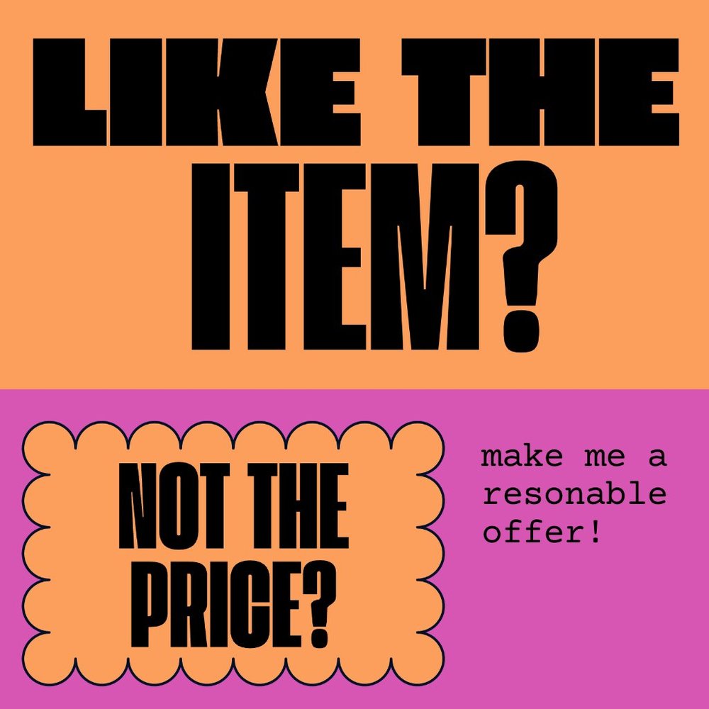 Offers Welcome!